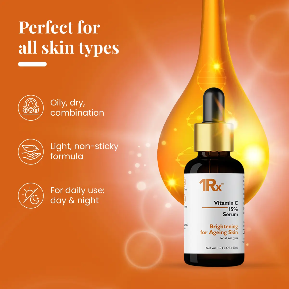 1RX Vitamin C 15% Face Serum